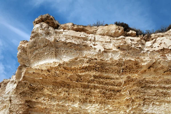 Rocce Sulla Riva Del Mar Caspio — Foto Stock