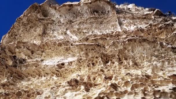 Rocce Sulla Riva Del Mar Caspio — Video Stock