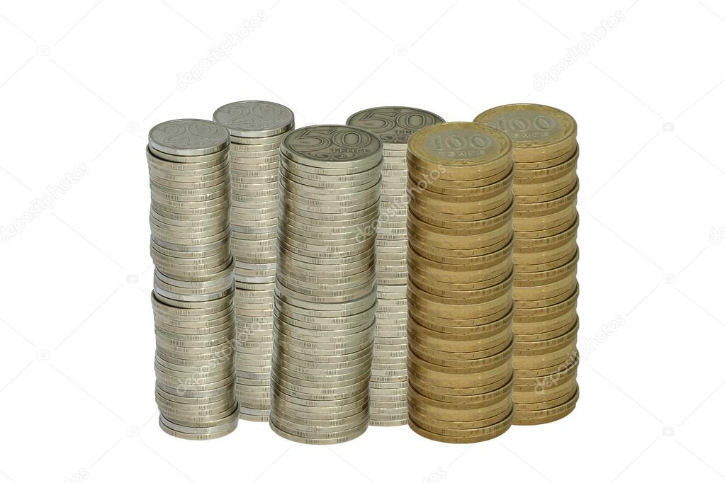 Coins of the Republic  Kazakhstan.