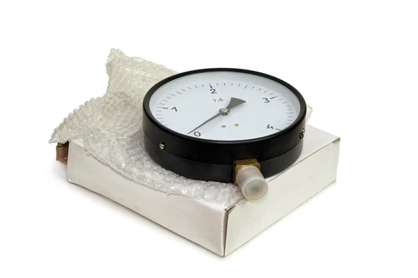 New pressure gauge. — Stock Photo, Image