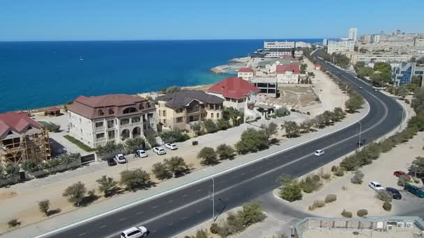 Mar Caspio. Aktau. Kazajstán . — Vídeos de Stock