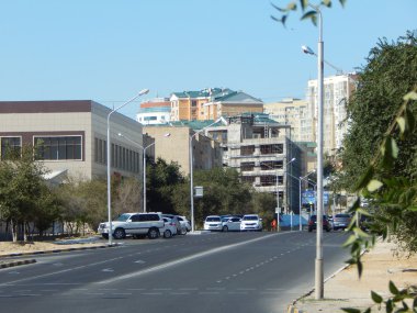 Aktau şehir.