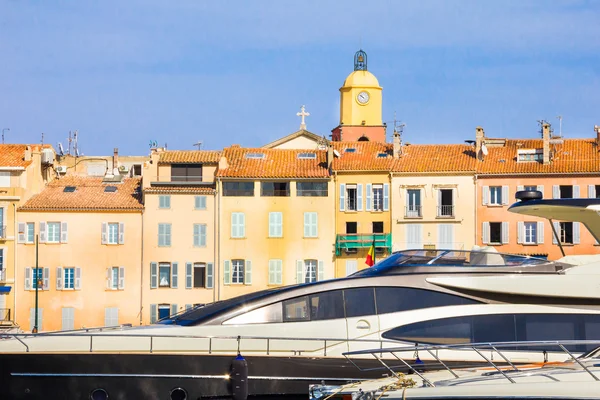 Porto di Saint-Tropez, Riviera Francese — Foto Stock
