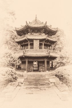 Pavillon dev Vahşi kaz Pagodası, x'ian, Çin