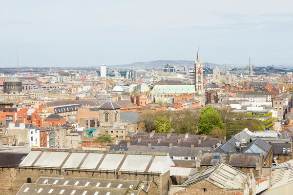 Vista aérea de Dublin, Irlanda — Fotografia de Stock