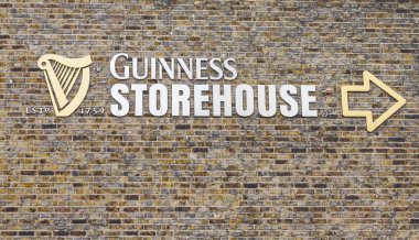Guinness Storehouse Dublin dışında işareti