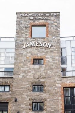 Eski Jameson Distillery, Dublin, İrlanda görünümünü