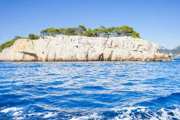 Calas en Cassis, sur de Francia — Foto de Stock