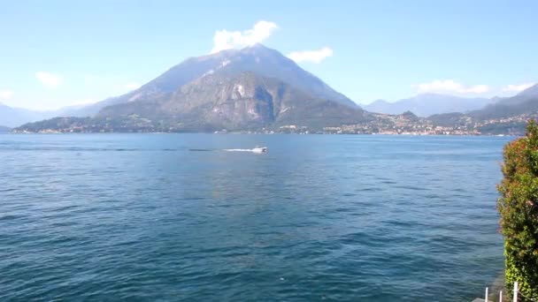 Como see, italien — Stockvideo