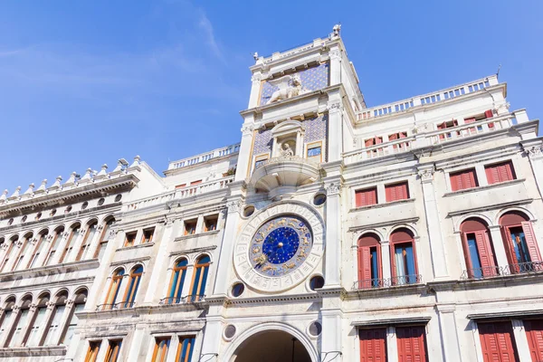 Zodiac klocka, Venedig, Italien — Stockfoto