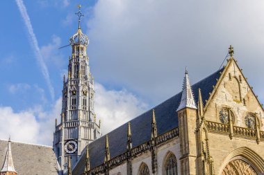 Hollanda, Haarlem pazar meydanındaki Saint Bravo Kilisesi (Groete Kerk)