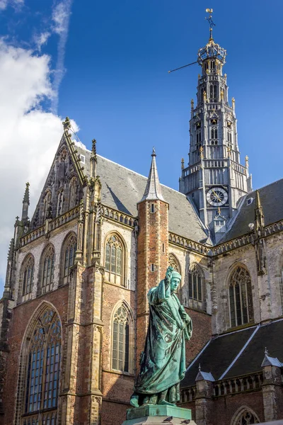 Marknadstorget Haarlem Holland — Stockfoto