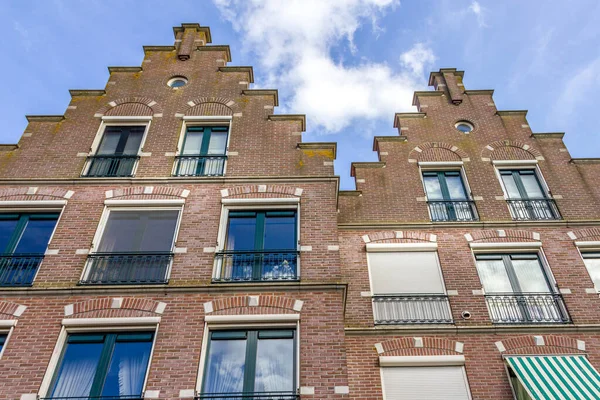 Holenderski Dom Volendam Holandia — Zdjęcie stockowe