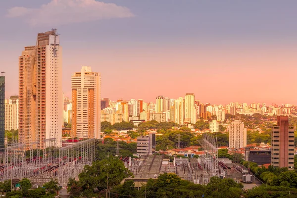 Vista São Paulo Brasil — Fotografia de Stock