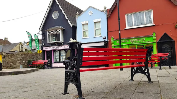 Kinsale Cork Ireland May 2018 Πολύχρωμα Σπίτια Στο Kinsale Ιστορικό — Φωτογραφία Αρχείου