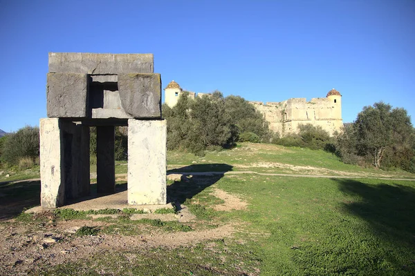 Крепость Горе Альбан Форт Мон Альбан Ницце Франции — стоковое фото