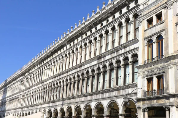 Public Library Saint Mark Marciana Library Venice Italy — Stock Photo, Image