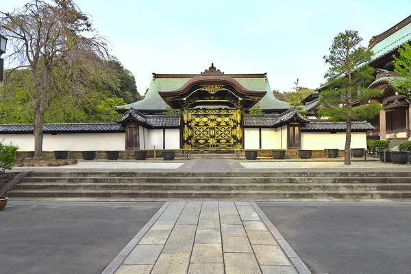 Ναός Kencho Στην Kamakura Ιαπωνία — Φωτογραφία Αρχείου