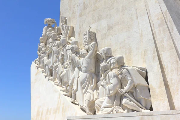 Monumento Los Descubrimientos Padro Dos Descobrimentos Orilla Del Río Tajo — Foto de Stock