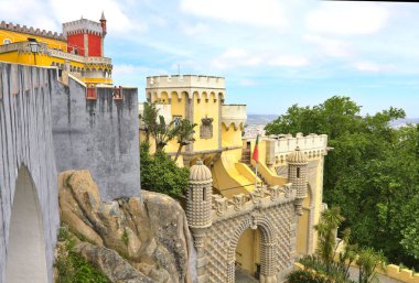 Palacio Nacional da Pena (Pena Sarayı), Sintra, Portekiz