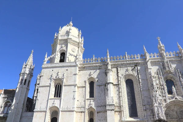 Monastero Jeronimos Chiesa Santa Maria Belem Lisbona Portogallo — Foto Stock