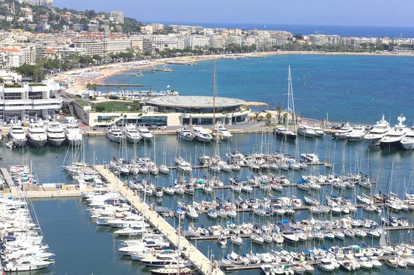 Veduta Cannes Sud Della Francia — Foto Stock