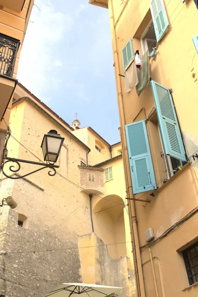 Buildings Menton South France — Stock Photo, Image