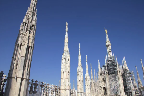 Duomo Miláně Lombardie Itálie — Stock fotografie