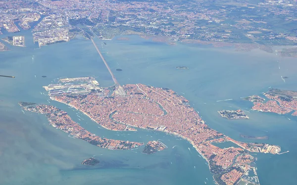 Vista Aérea Veneza Itália — Fotografia de Stock