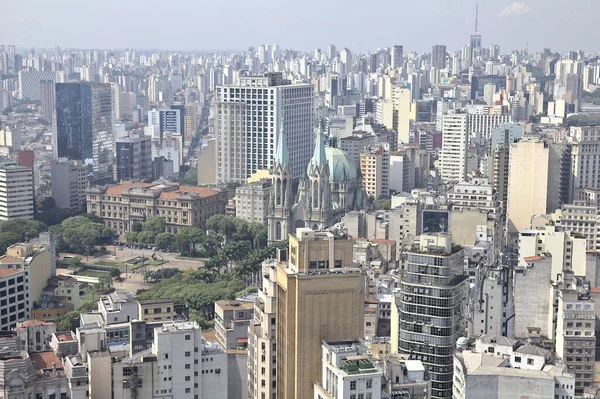 Edifícios São Paulo Brasil — Fotografia de Stock