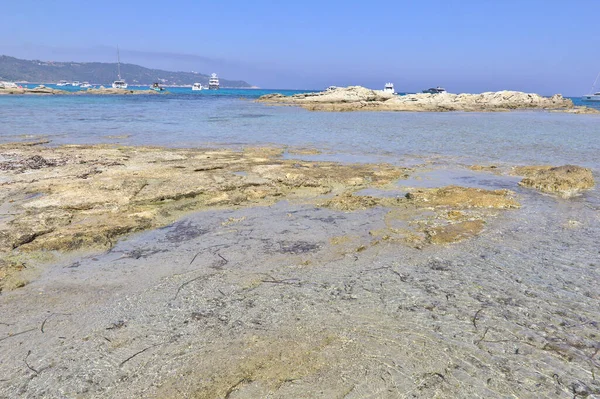 Strand Taillat Cape Bij Saint Tropez Zuid Frankrijk — Stockfoto