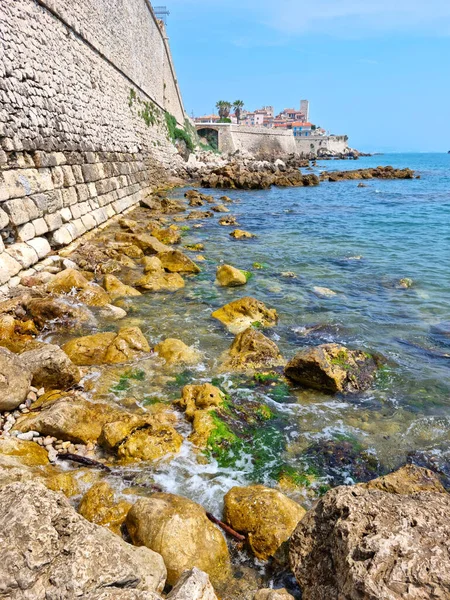 Cidade Antibes Sul França — Fotografia de Stock