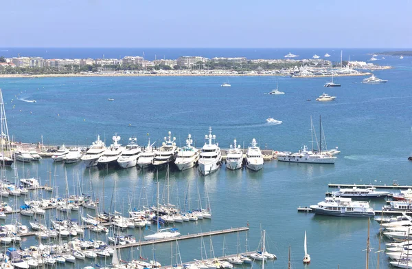 Porto Cannes Sud Della Francia — Foto Stock