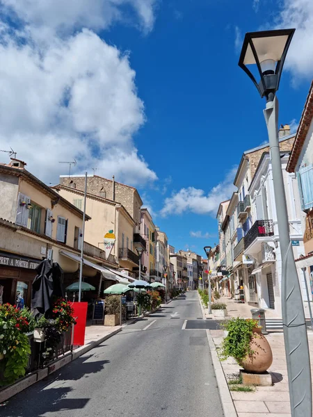 Vallauris Frankreich August 2021 Blick Auf Die Altstadt Sommer Die — Stockfoto