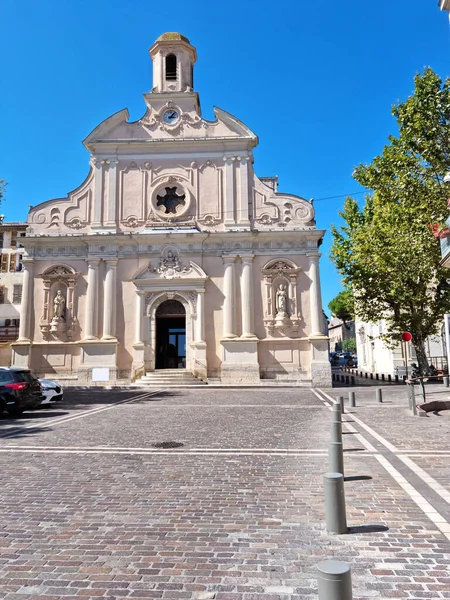 Saint Anne Saint Martin Kilisesi Vallauris Güney Fransa — Stok fotoğraf