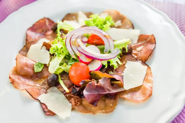 Carpaccio hecho con secca — Foto de Stock