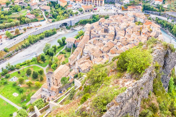 Entrevaux, Güney Fransa — Stok fotoğraf