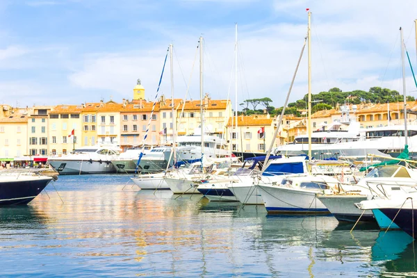 Saint-Tropez in Frankrijk — Stockfoto