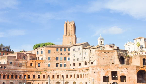 Panorama von trajan forum — Stockfoto