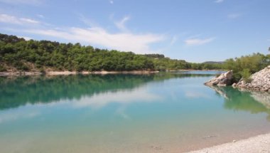 gorges du verdon, Güney Fransa gölde