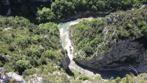 Vue sur les Gorges du Verdon, France — Video