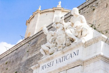 Entrance to the Vatican museum, Rome, Italy