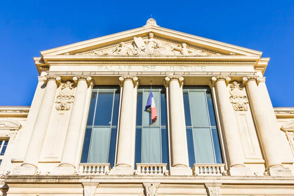 Palazzo di giustizia a Nizza, Francia — Foto Stock