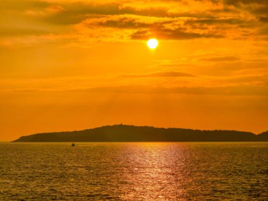 Coast için yapılan Cap d'Ail, Cote d'Azur, Fransa