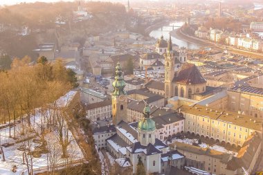 Avusturya, Salzburg 'un hava manzarası