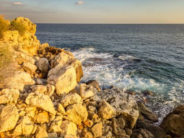 Coast için yapılan Cap d'Ail, Cote d'Azur, Fransa