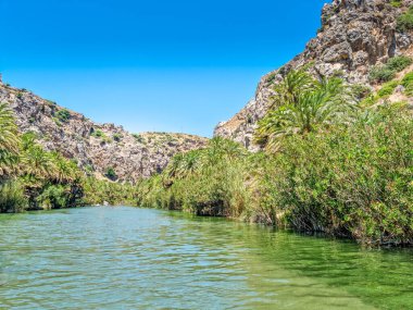 Rethimno, Girit 'teki Preveli Gölü, Yunanistan