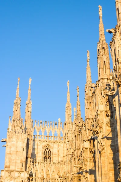 Duomo v Miláně, Itálie — Stock fotografie