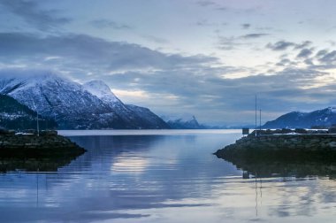 Norveç 'in kuzeyinde Alpler
