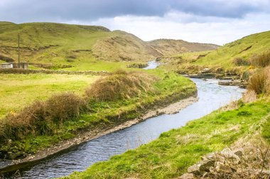 Doolin, İrlanda 'daki Aille Nehri